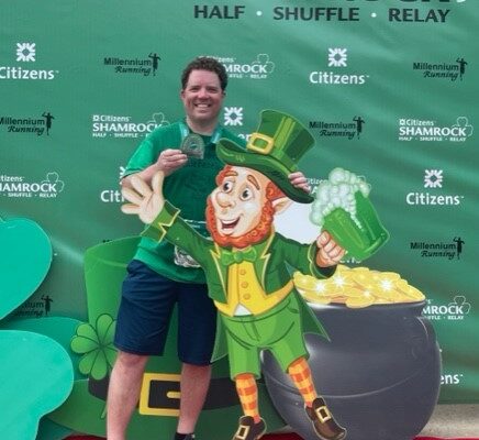 My weekend in five photos. I ran a half marathon!