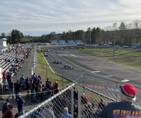 My weekend in seven photos. Racing, bikes, racing and a flag.