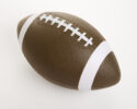 Photo of a football against a white background