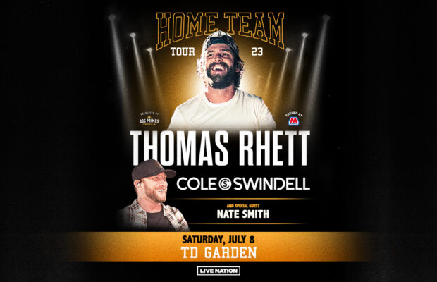 Win tickets to see Thomas Rhett and Cole Swindell in Boston Win tickets to see Thomas Rhett and Cole Swindell in Boston