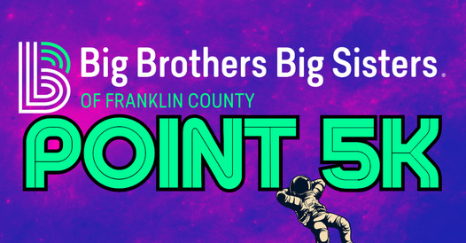 The BBBS Point 5K is Thursday! The BBBS Point 5K is Thursday!